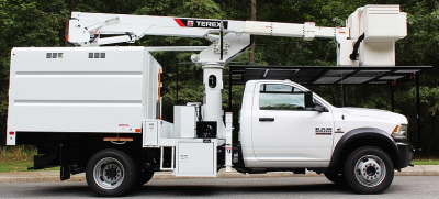 Terex LT40 Forestry aerial lift on RAM Chassis